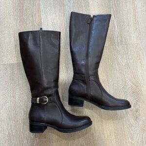 Franco Sarto leather riding boots
